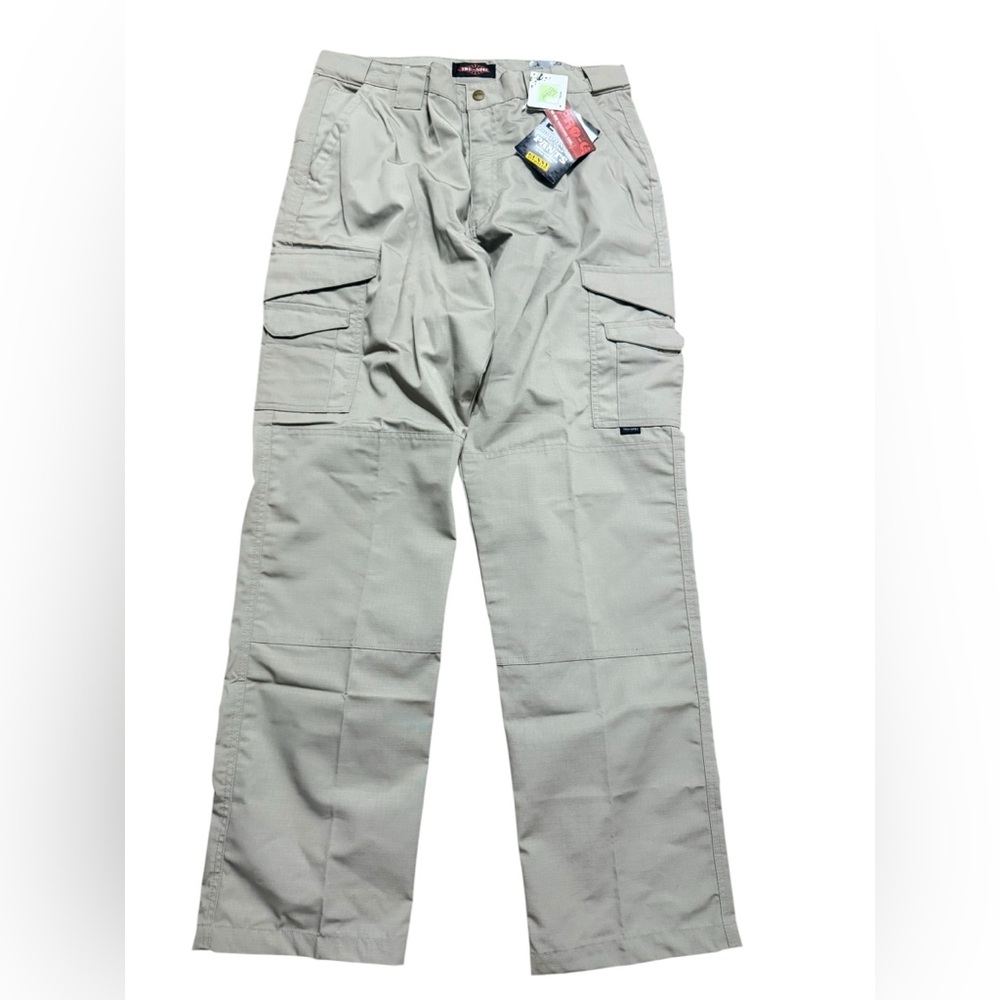 Tru-Spec‎ Rip-Stop Men’s Cargo Pants New Durable Utility Khaki Carpenter 36x34